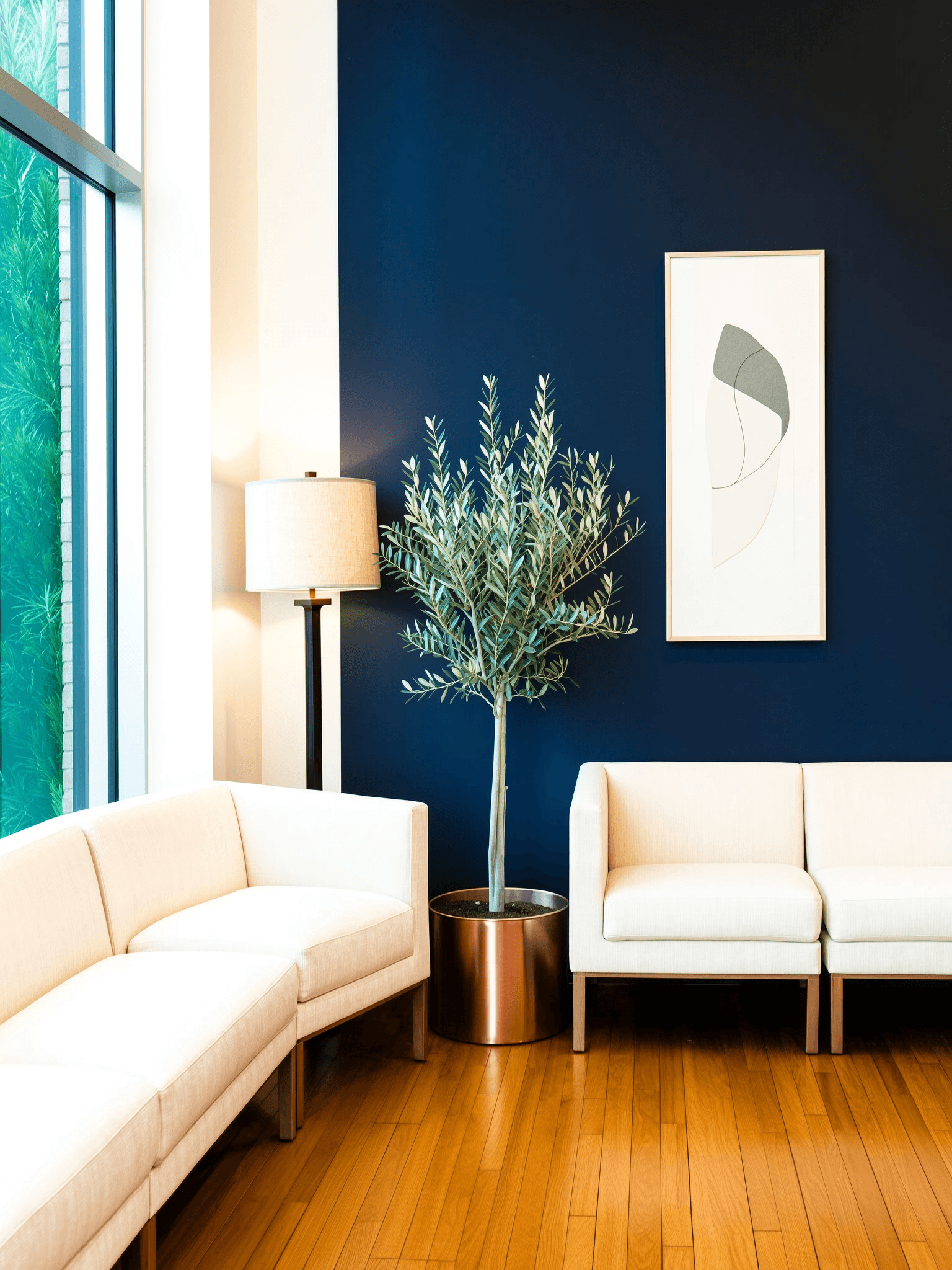 Kentuckiana Integrative Medicine reception and waiting area in Jeffersonville, IN